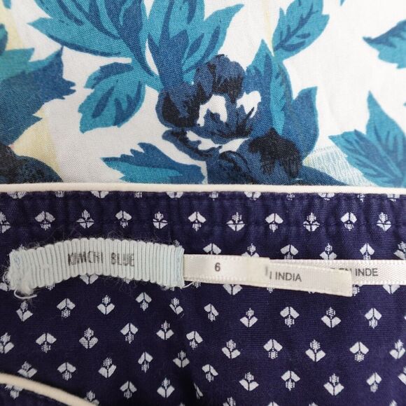 Urban Outfitters Kimchi Blue Strapless Floral Dress Size 6 - Picture 9 of 10